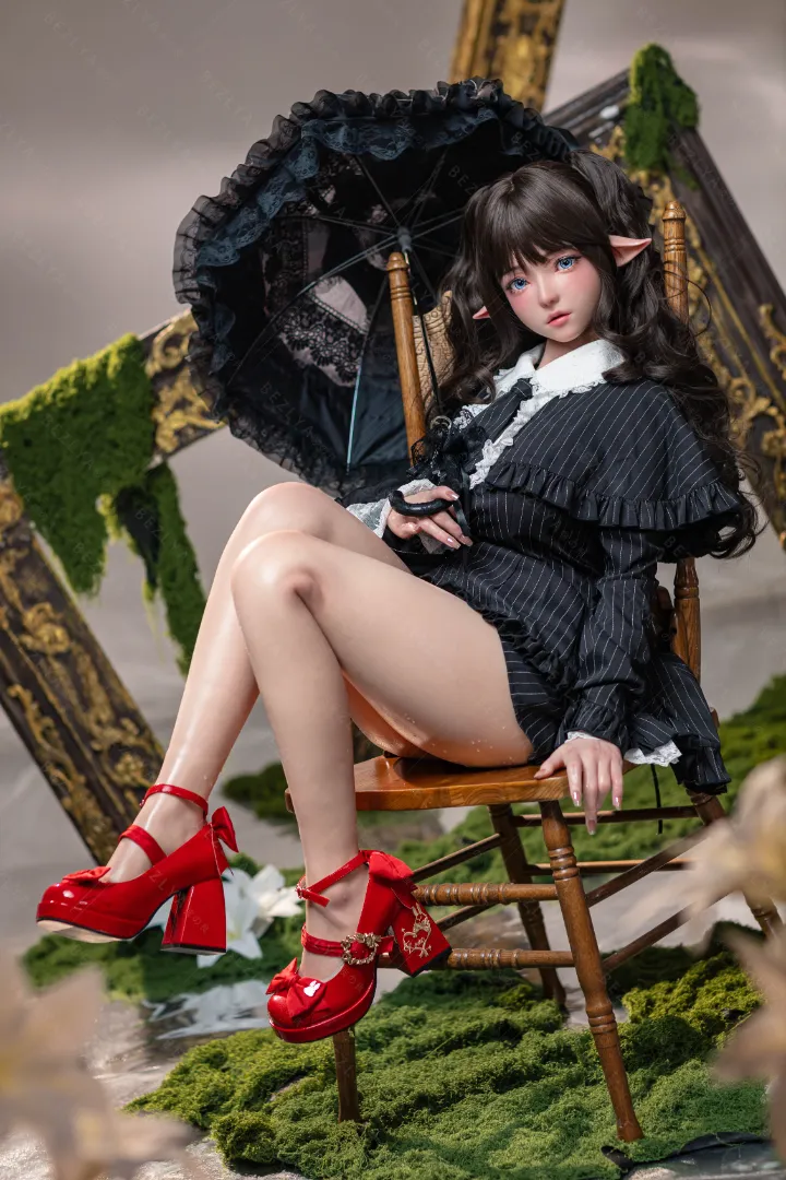 155cm (5ft1) E罩杯 輕量化 矽膠 性愛娃娃 ROS 头部 Freesia